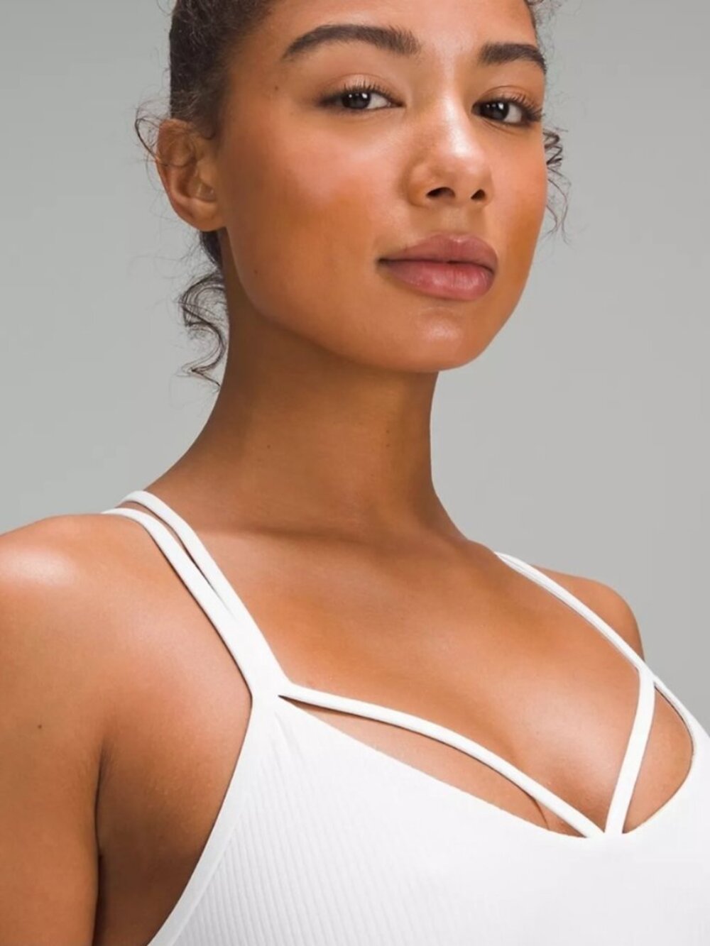 Lululemon Align Strappy Ribbed Tank - White - Size 4 - Picture 2 of 11